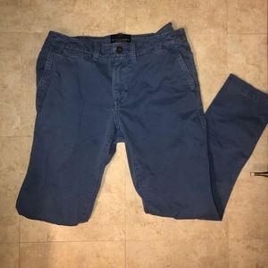 American Eagle Blue Khaki Pants.